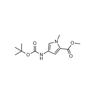 Methyl 4-((tert-butoxycarbonyl)amino)-1-methyl-1H-pyrrole-2-carboxylate