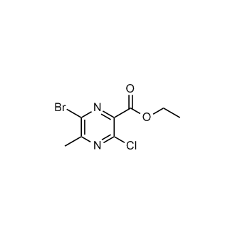 Ethyl 6-bromo-3-chloro-5-methylpyrazine-2-carboxylate
