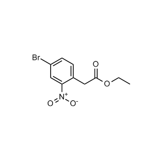 Ethyl 2-(4-bromo-2-nitrophenyl)acetate