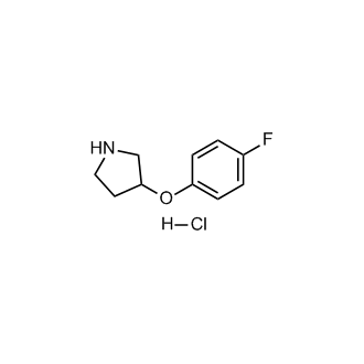 3-(4-Fluorophenoxy)pyrrolidine hydrochloride