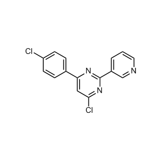4-Chloro-6-(4-chlorophenyl)-2-(pyridin-3-yl)pyrimidine