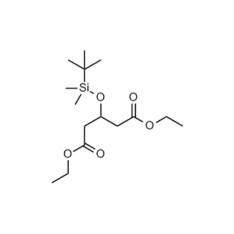 Diethyl 3-((tert-butyldimethylsilyl)oxy)pentanedioate