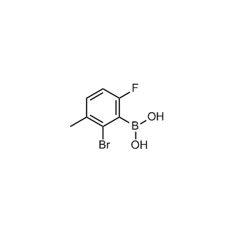 (2-Bromo-6-fluoro-3-methylphenyl)boronic acid