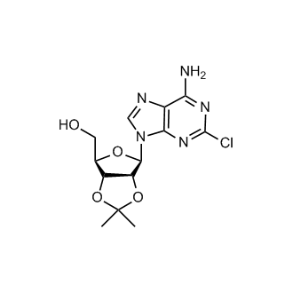 ((3AR,4R,6R,6aR)-6-(6-amino-2-chloro-9H-purin-9-yl)-2,2-dimethyltetrahydrofuro[3,4-d][1,3]dioxol-4-yl)methanol