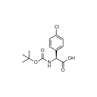 (S)-2-((tert-Butoxycarbonyl)amino)-2-(4-chlorophenyl)acetic acid