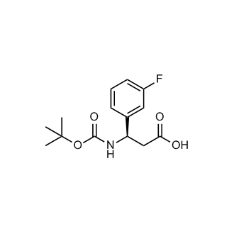 (R)-3-tert-Butoxycarbonylamino-3-(3-fluorophenyl)propionic acid