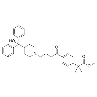 Methyl 2-(4-(4-(4-(hydroxydiphenylmethyl)piperidin-1-yl)butanoyl)phenyl)-2-methylpropanoate