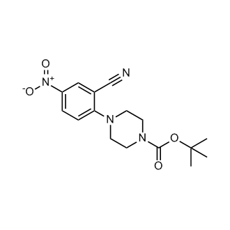 tert-Butyl 4-(2-cyano-4-nitrophenyl)piperazine-1-carboxylate