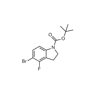 tert-Butyl 5-bromo-4-fluoroindoline-1-carboxylate