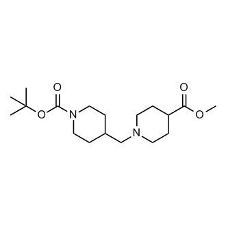 tert-Butyl 4-((4-(methoxycarbonyl)piperidin-1-yl)methyl)piperidine-1-carboxylate