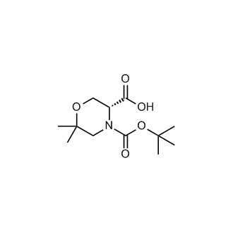 (R)-4-(tert-Butoxycarbonyl)-6,6-dimethylmorpholine-3-carboxylic acid