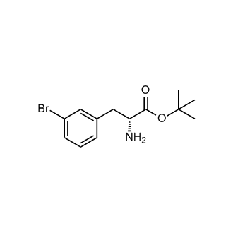 (R)-tert-Butyl 2-amino-3-(3-bromophenyl)propanoate
