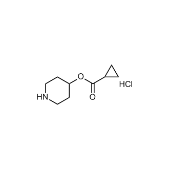 Piperidin-4-yl cyclopropanecarboxylate hydrochloride