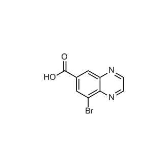 8-Bromoquinoxaline-6-carboxylic acid