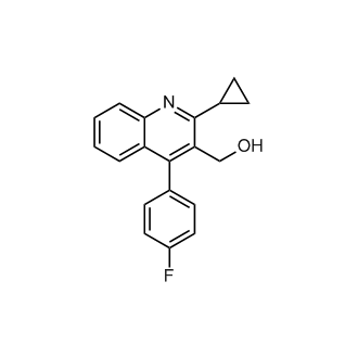 (2-Cyclopropyl-4-(4-fluorophenyl)quinolin-3-yl)methanol