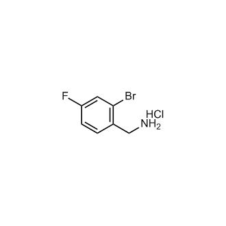 (2-Bromo-4-fluorophenyl)methanamine hydrochloride