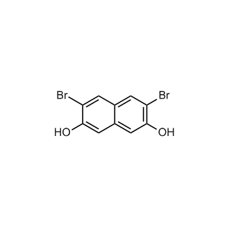 3,6-Dibromonaphthalene-2,7-diol