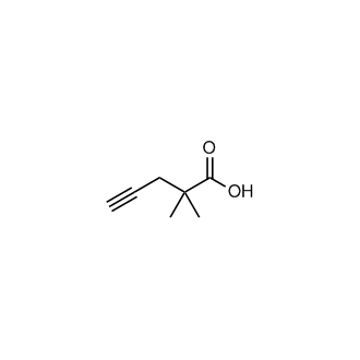 2,2-Dimethylpent-4-ynoic acid