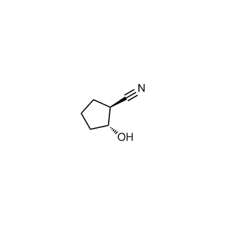 trans-2-Hydroxycyclopentane-1-carbonitrile