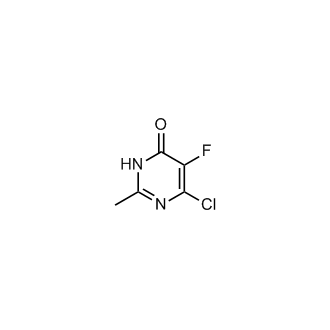 6-Chloro-5-fluoro-2-methylpyrimidin-4(3H)-one