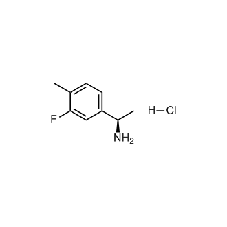 (1R)-1-(3-Fluoro-4-methylphenyl)ethan-1-amine hydrochloride