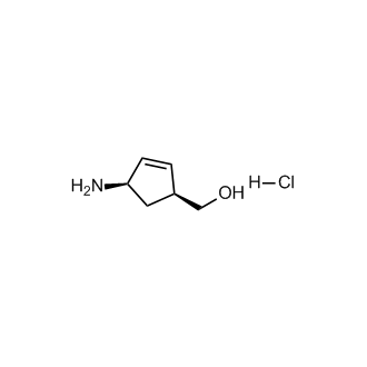 ((1S,4R)-4-Aminocyclopent-2-en-1-yl)methanol hydrochloride