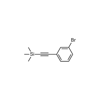 ((3-Bromophenyl)ethynyl)trimethylsilane