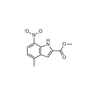 Methyl 4-methyl-7-nitro-1H-indole-2-carboxylate