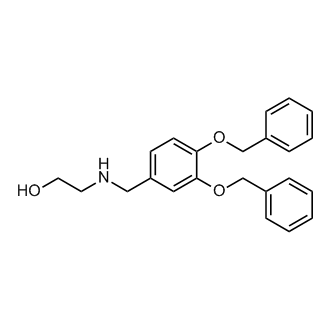 2-((3,4-Bis(benzyloxy)benzyl)amino)ethan-1-ol
