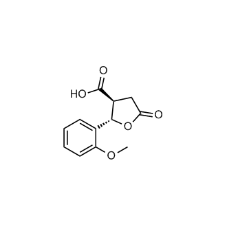 trans-2-(2-Methoxyphenyl)-5-oxotetrahydrofuran-3-carboxylic acid