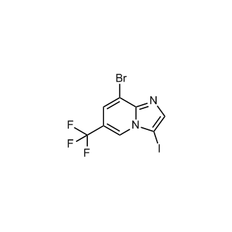 8-Bromo-3-iodo-6-(trifluoromethyl)imidazo[1,2-a]pyridine