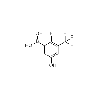 (2-Fluoro-5-hydroxy-3-(trifluoromethyl)phenyl)boronic acid