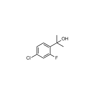 2-(4-Chloro-2-fluorophenyl)propan-2-ol