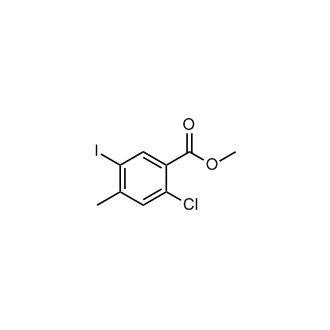 2-CHloro-5-iodo-4-methyl-benzoic acid methyl ester