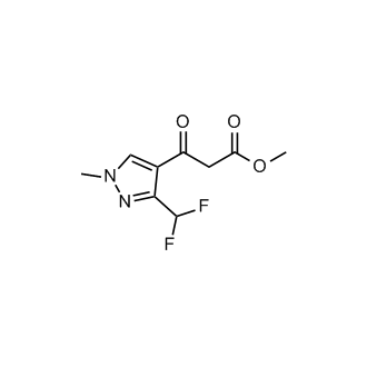 Methyl 3-(3-(difluoromethyl)-1-methyl-1H-pyrazol-4-yl)-3-oxopropanoate