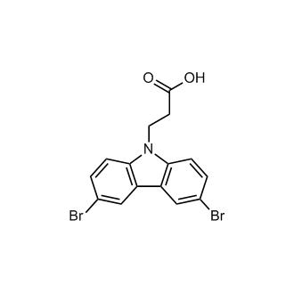 3-(3,6-Dibromo-9H-carbazol-9-yl)propanoicacid