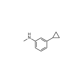 3-Cyclopropyl-N-methylaniline
