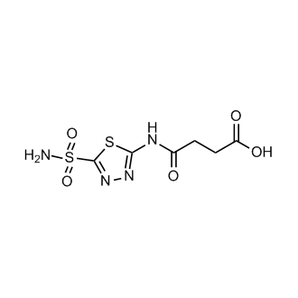 4-Oxo-4-((5-sulfamoyl-1,3,4-thiadiazol-2-yl)amino)butanoic acid