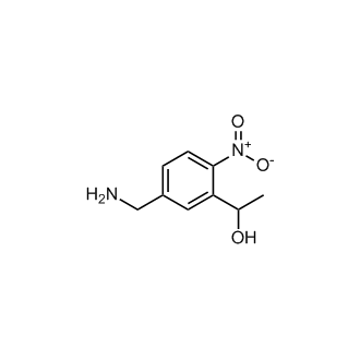 1-(5-(Aminomethyl)-2-nitrophenyl)ethanol
