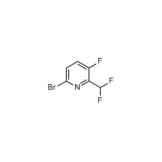 6-Bromo-2-(difluoromethyl)-3-fluoropyridine