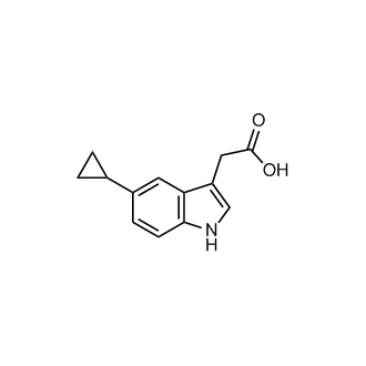 2-(5-Cyclopropyl-1H-indol-3-yl)acetic acid