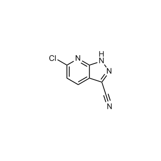 6-Chloro-1H-pyrazolo[3,4-b]pyridine-3-carbonitrile