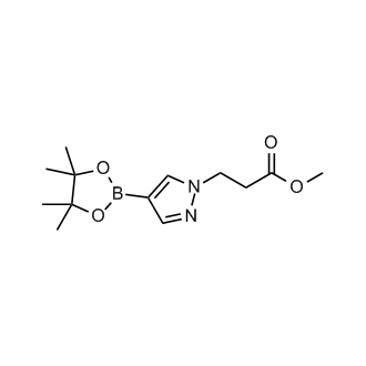 Methyl 3-(4-(4,4,5,5-tetramethyl-1,3,2-dioxaborolan-2-yl)-1H-pyrazol-1-yl)propanoate