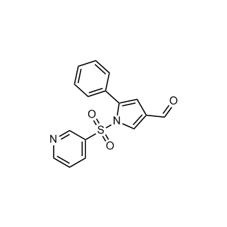 5-phenyl-1-(pyridin-3-ylsulfonyl)-1H-pyrrole-3-carbaldehyde (Vonoprazan Impurity）