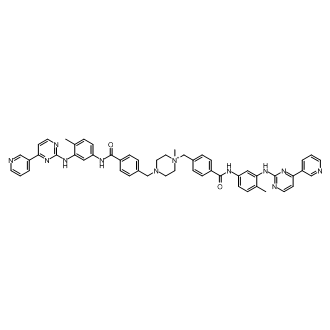 1-Methyl-1,4-bis(4-((4-methyl-3-((4-(pyridin-3-yl)pyrimidin-2-yl)amino)phenyl)carbamoyl)benzyl)piperazin-1-ium (Imatinib Impurity)