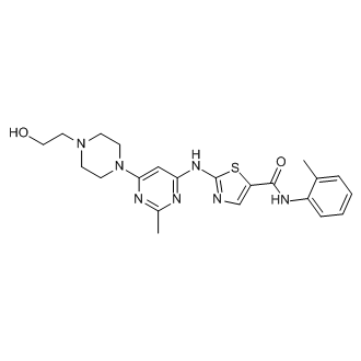 2-((6-(4-(2-hydroxyethyl)piperazin-1-yl)-2-methylpyrimidin-4-yl)amino)-N-(o-tolyl)thiazole-5-carboxamide  (Dasatinib Impurity）