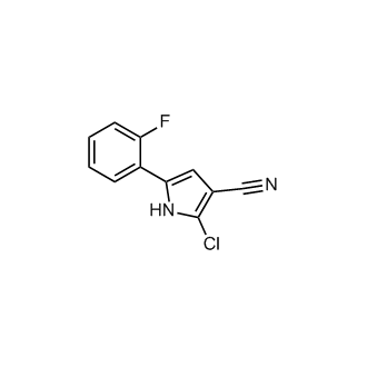 2-chloro-5-(2-fluorophenyl)-1H-pyrrole-3-carbonitrile (Vonoprazan Impurity）