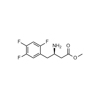 (R)-methyl 3-amino-4-(2,4,5-trifluorophenyl)butanoate  (Sitagliptin Impurity）