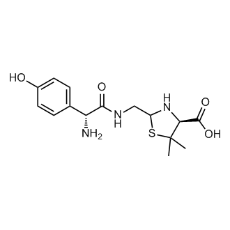 (4S)-2-(((R)-2-Amino-2-(4-hydroxyphenyl)acetamido)methyl)-5,5-dimethylthiazolidine-4-carboxylic acid (Amoxicillin Impurity)