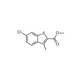 Methyl 6-chloro-3-methylbenzo[b]thiophene-2-carboxylate